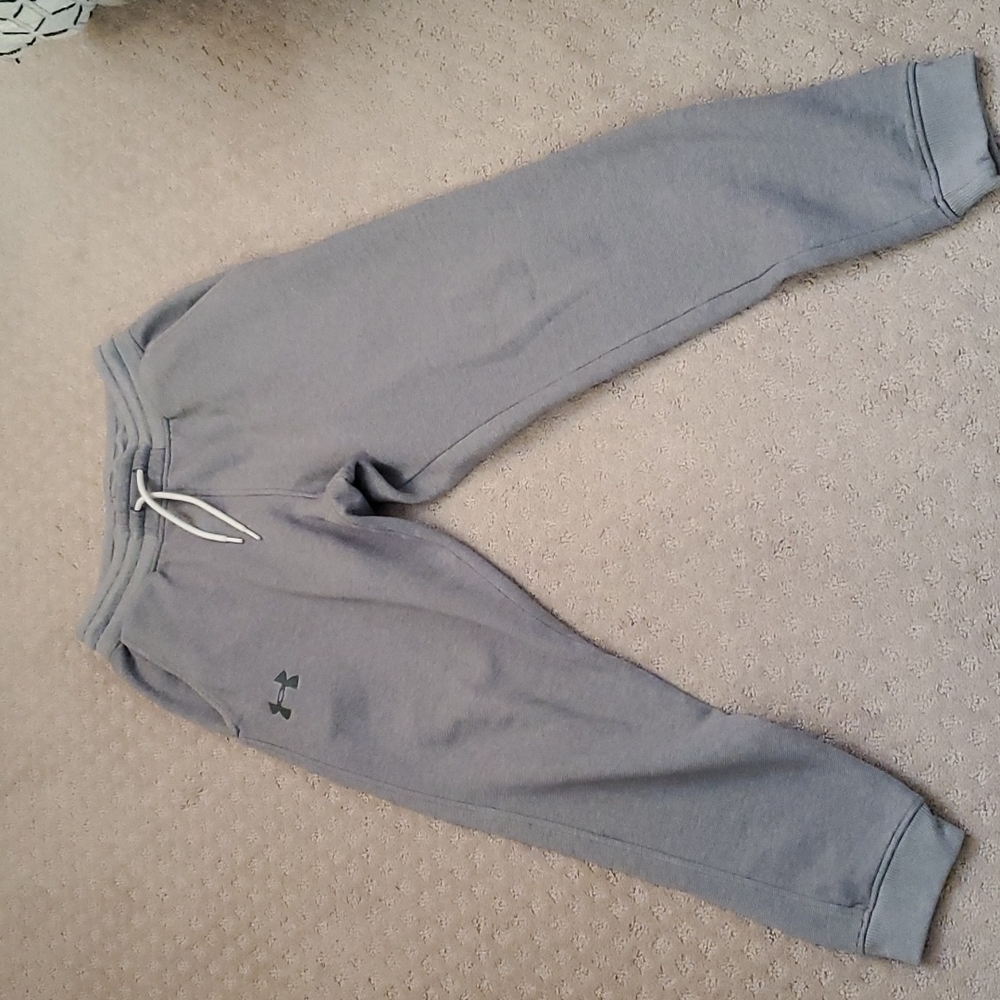 Men's Under Armor Gray Sweatpants